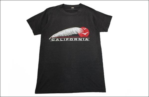 【M】 80's SCREEN STARS Tシャツ USA製 CALIFORNIA カリフォルニア ビンテージ ヴィンテージ 古着 オールド IB553_画像1