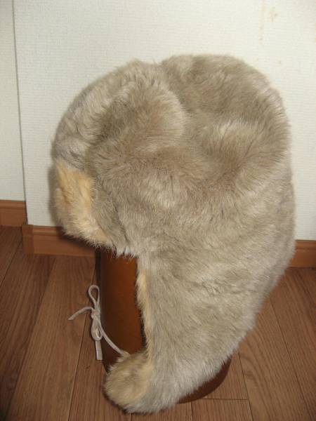  new goods tag attaching Anteprima hat earmuffs all fur material 
