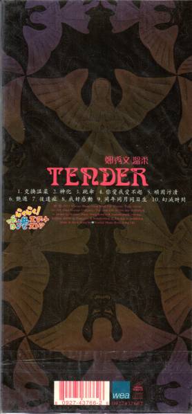 新品 廃盤 鄭秀文 温柔TENDER CD+VCD (サミー・チェン)_画像2