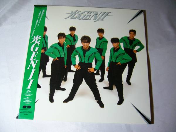 LP　光ＧＥＮＪＩ　ファースト・アルバム　帯付_画像1