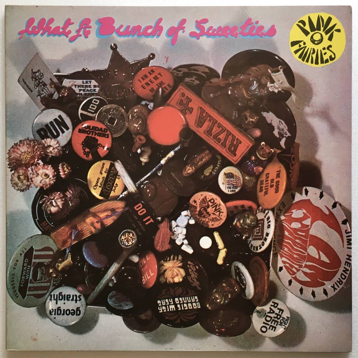 PINK FAIRIES「WHAT A BUNCH OF SWEETIES」UK ORIGINAL POLYDOR 2383 132 '72 GATEHOLD SLEEVE_画像1
