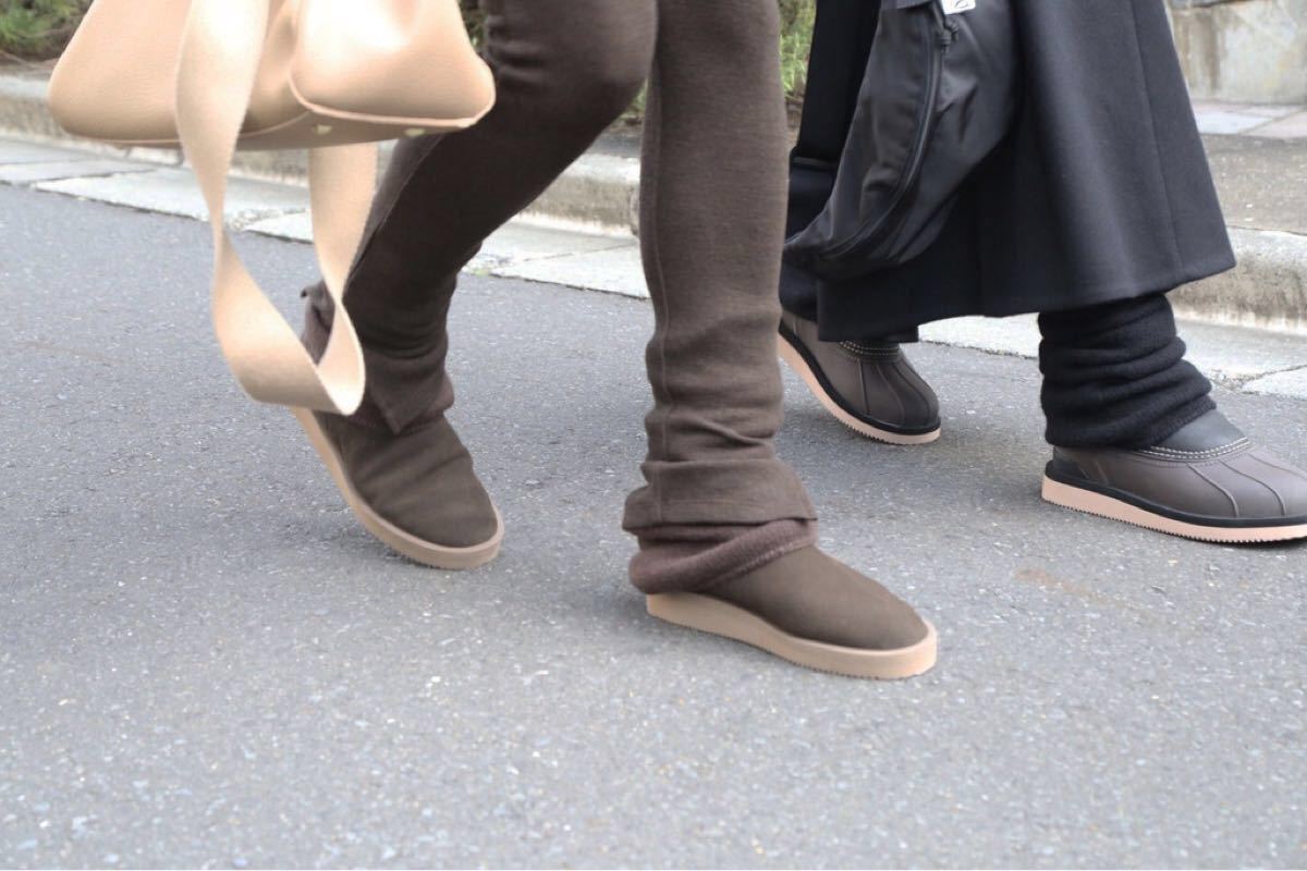 ☆新品☆DeuxiemeClasse☆SUICOKE☆ムートンsabots☆39☆ブラウン