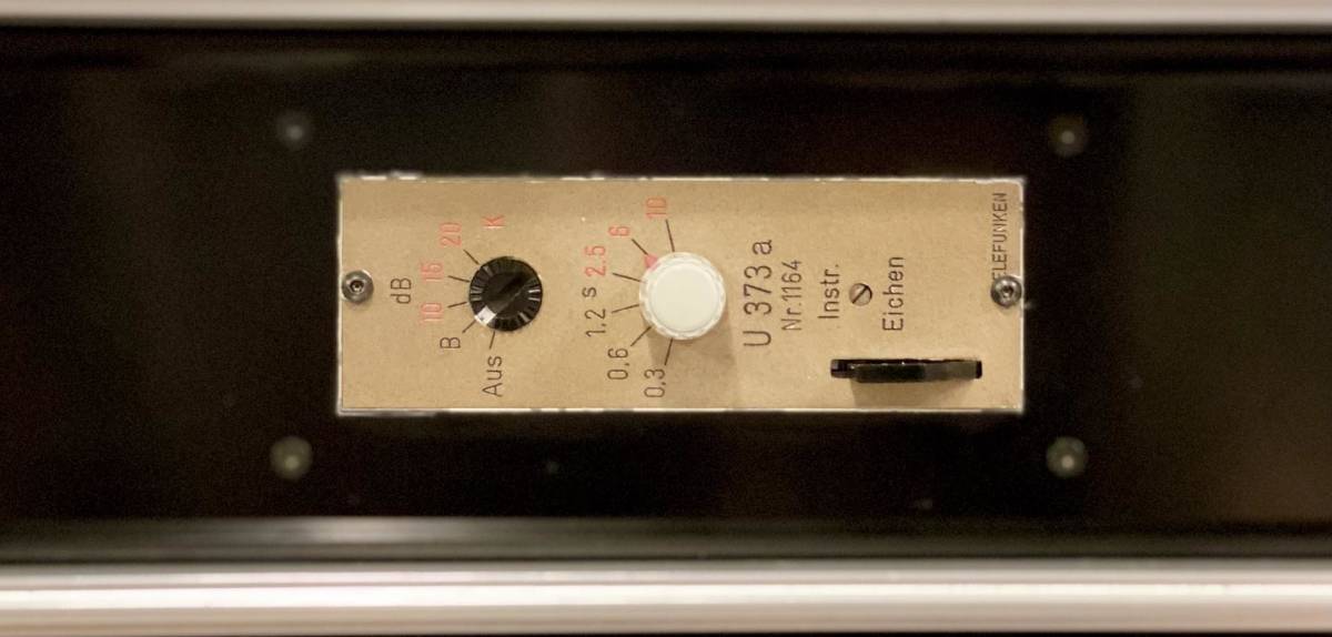 TELEFUNKEN TAB U373a компрессор RACK имеется ( рабочее состояние подтверждено ) LA2A API SSL V72 V74 fairchild Vintage модуль telefunken 