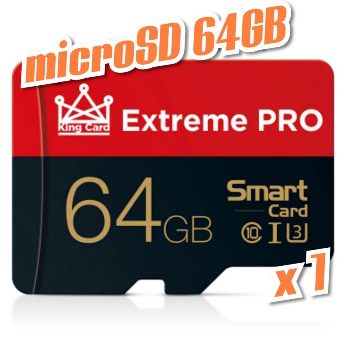 マイクロSDカード 64GB 1枚 class10 UHS-I対応 microSD EXTREME PRO