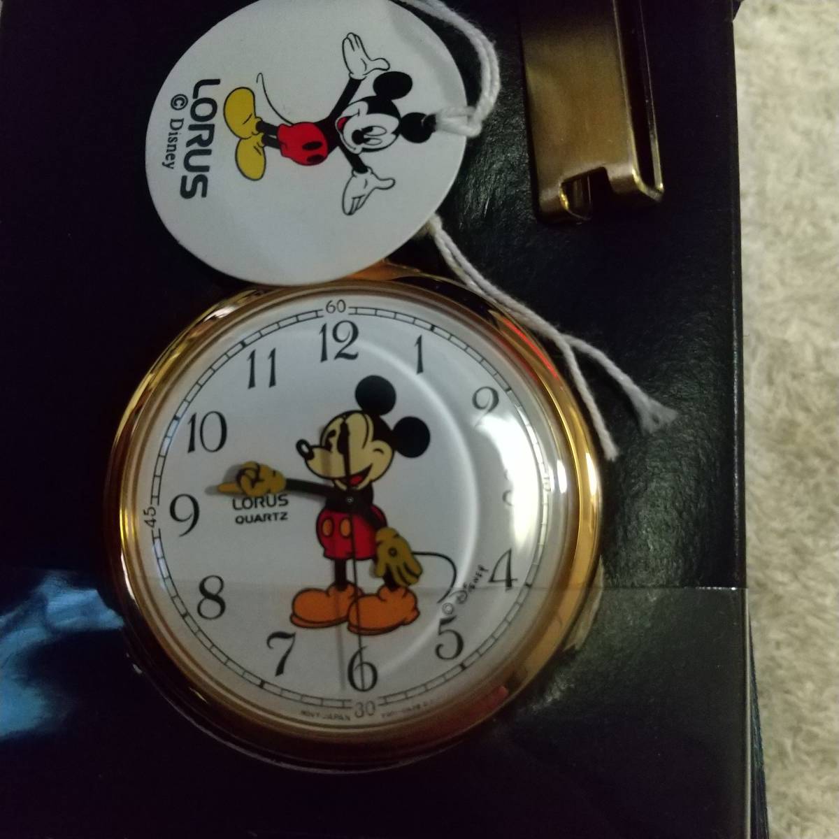 レア LORUS ミッキーマウス 懐中時計
