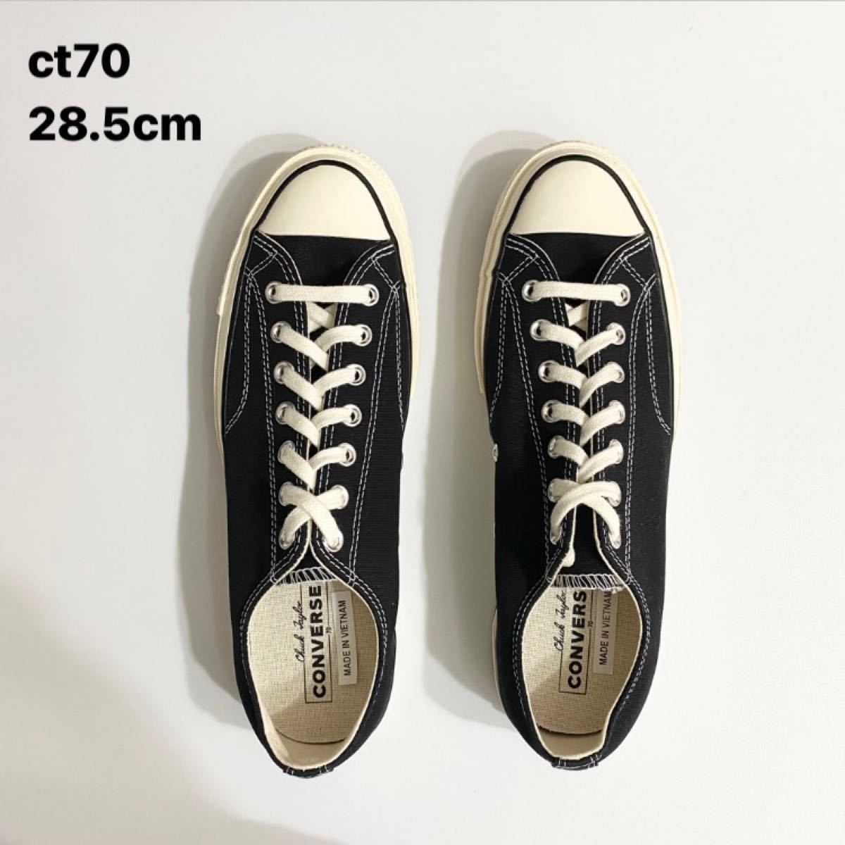 CONVERSE コンバース チャックテイラー CT70 ブラック 28 5cm 即 CONVERSE コンバース チャックテイラー CT70 ブラック 28 5cm 即