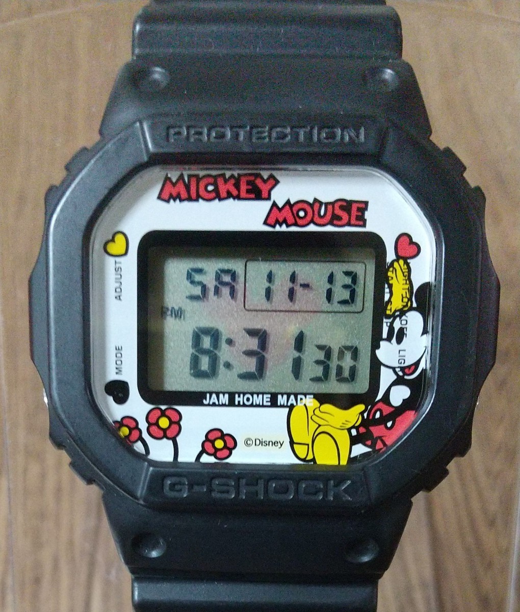 CASIO G-SHOCK JAM HOME MADE ミッキーマウス ジーショック ディズニー コラボ 腕時計