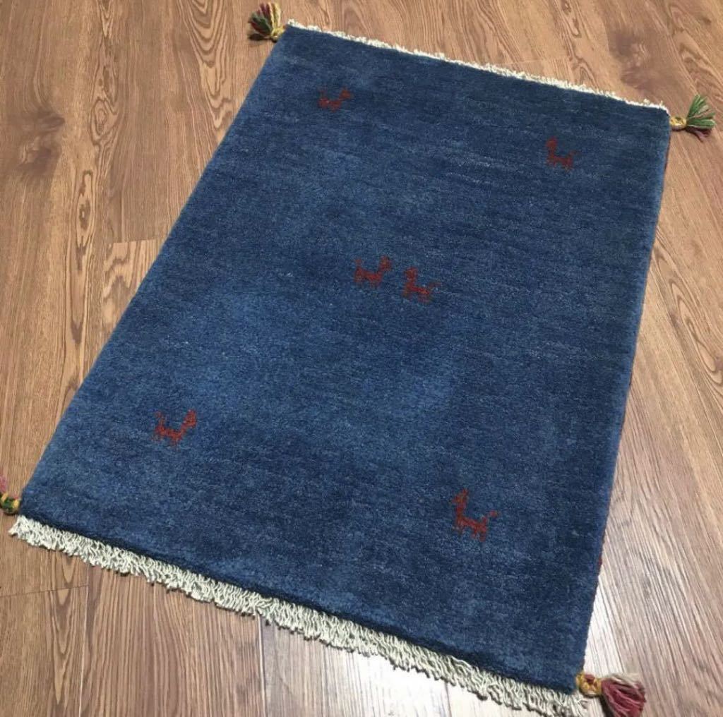 ペルシャギャッベ (ギャベ) 玄関マット No:3371 falcomilano.co.za