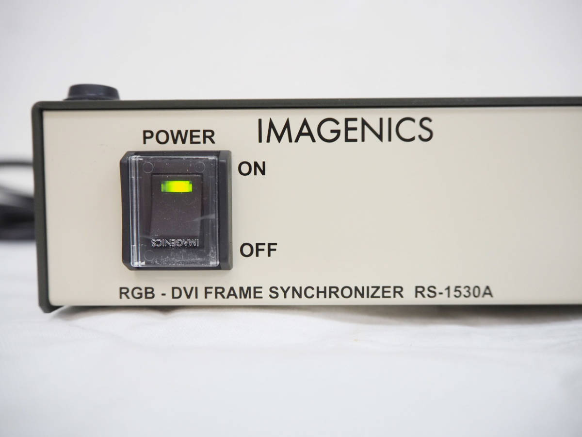 IMAGENICS イメージニクス RS-1530A フレームシンクロナイザー IMAGENICS イメージニクス RS-1530A フレームシンクロナイザー