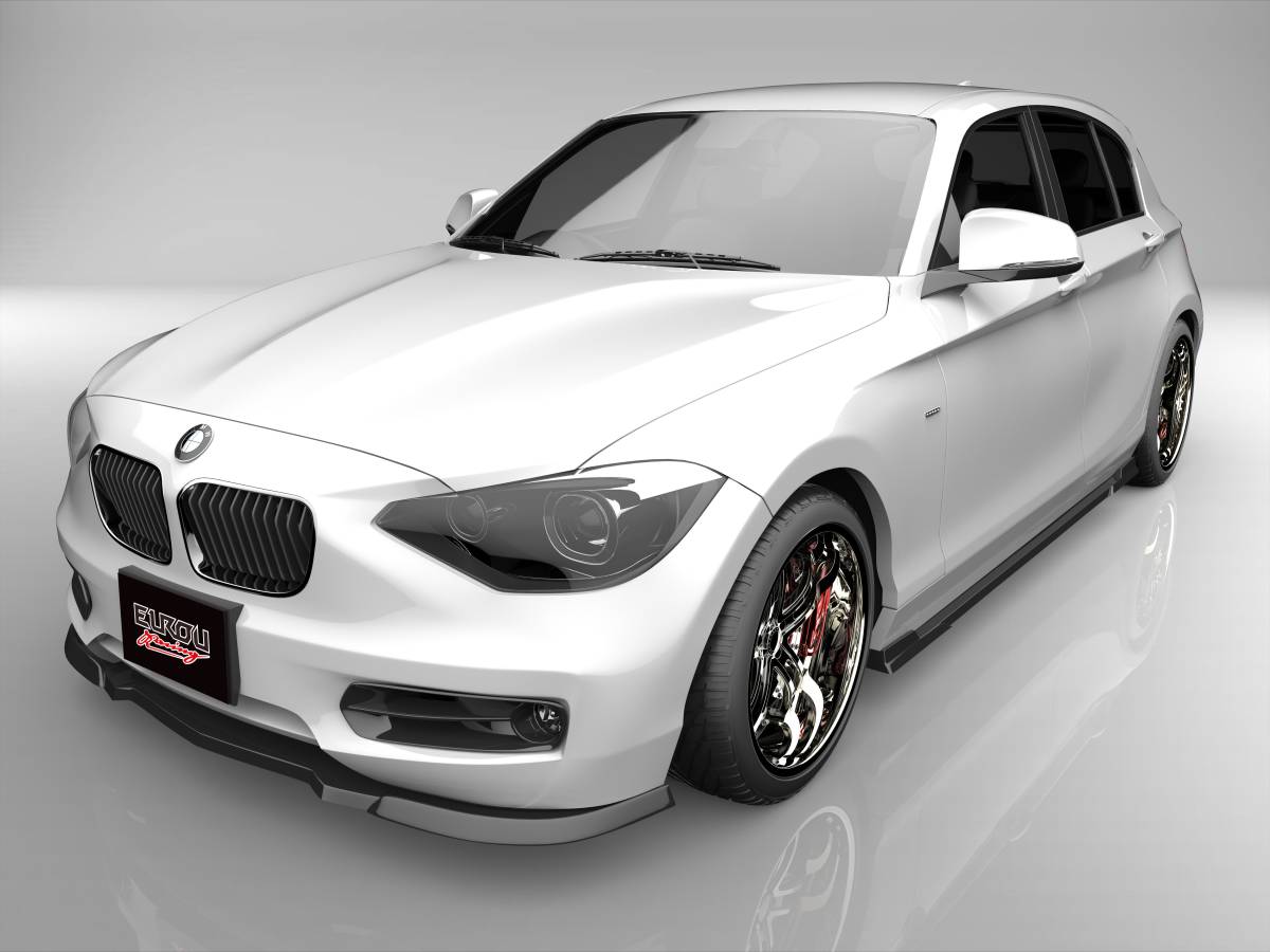 F20 1シリーズ 標準車 前期 フロントアンダースポイラー サイド