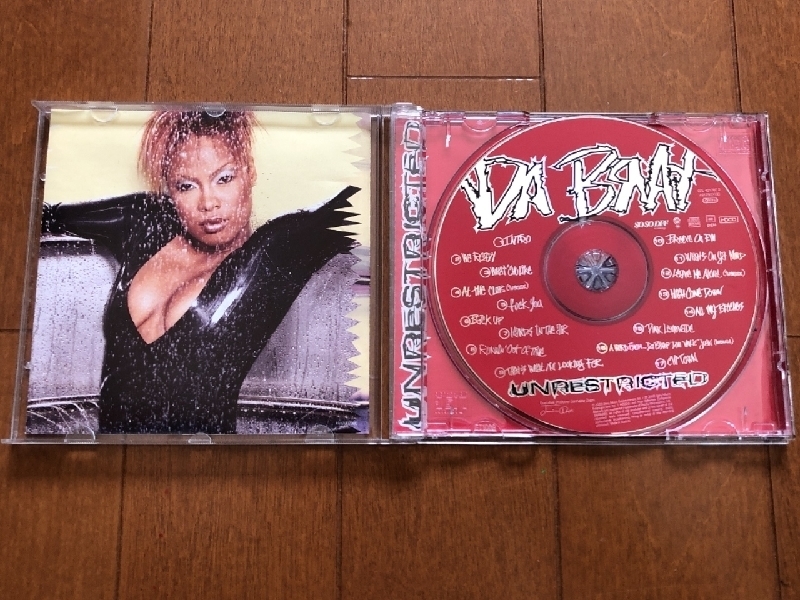 美盤 ダ・ブラット Da Brat 2000年 CD アンリストリクテッド Unrestricted 欧州盤 Rap / Hip-hop Jermaine Dupri Kanye West_画像4