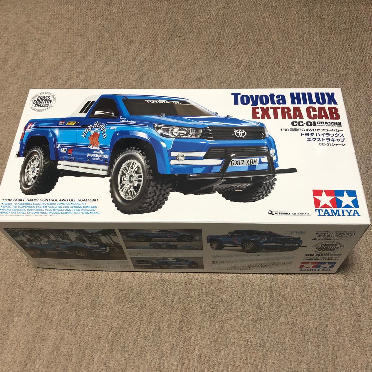 1/10RC トヨタ ハイラックス エクストラキャブ (CC-01シャーシ) 58663