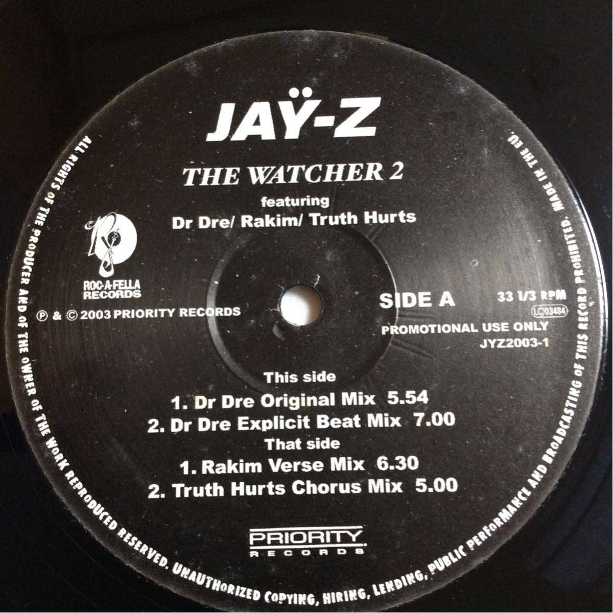 JAY-Z - The Watcher 2 (feat. Dr. Dre, Rakim & Truth Hurts)