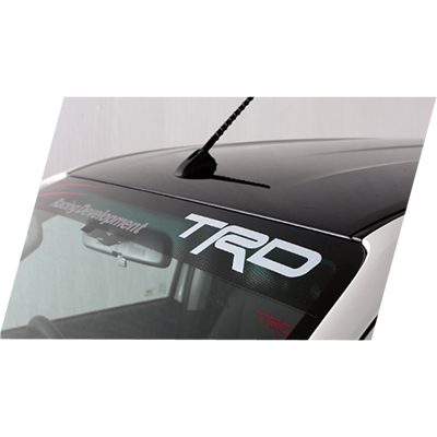 新型ハイラックス TRDフロントウィンドシールドデカール タイTRD Asia正規品 デカール ステッカー シール 国内在庫 TOYOTA HILUX GUN125