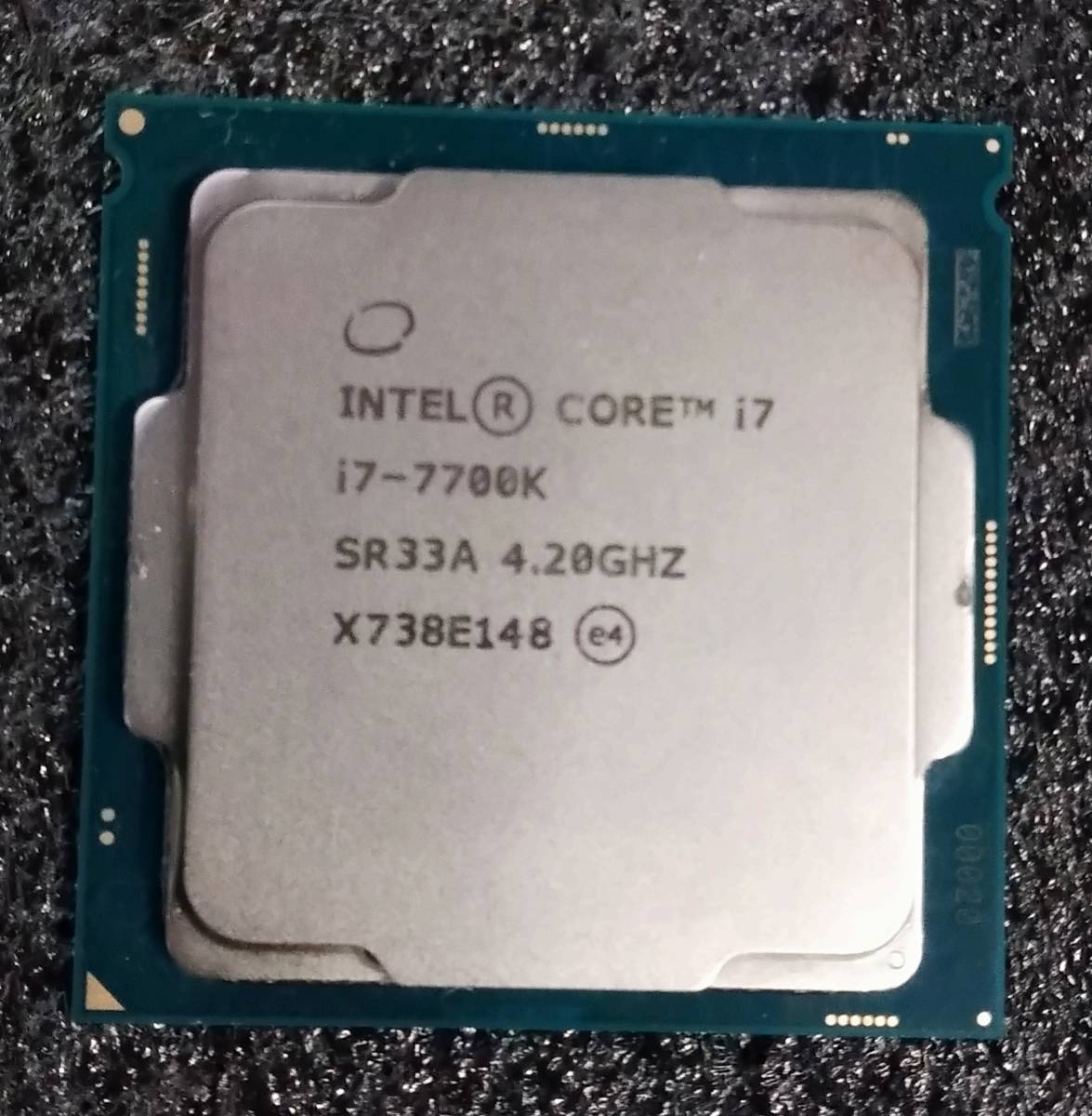 【中古】Intel Core i7 7700K Kabylake LGA1151_画像1