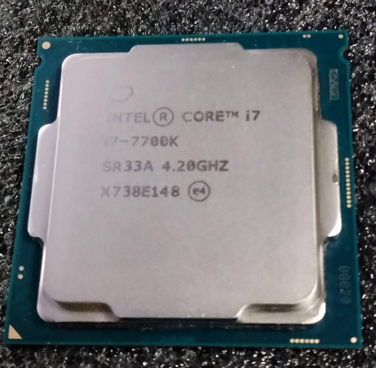【中古】Intel Core i7 7700K Kabylake LGA1151_画像2