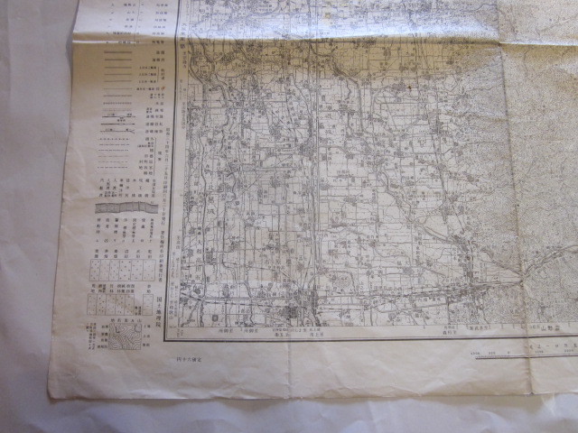 古地図　櫻井　桜井　5万分の1地形図◆昭和34年◆奈良県_画像5
