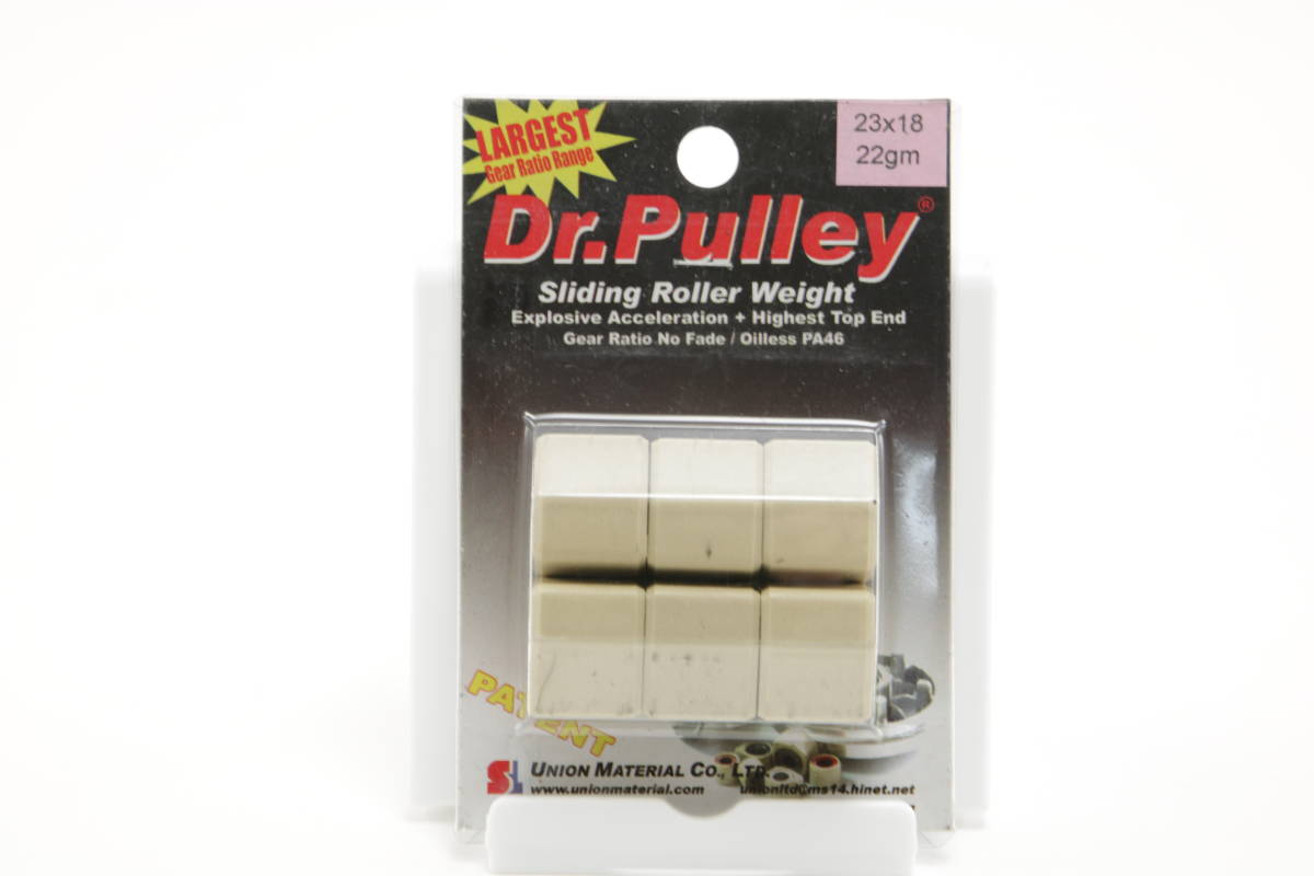【新品】Dr.Pulley(ドクタープーリー) φ23×18 (22.0g) スライディングウェイトローラー 6個セット_画像1