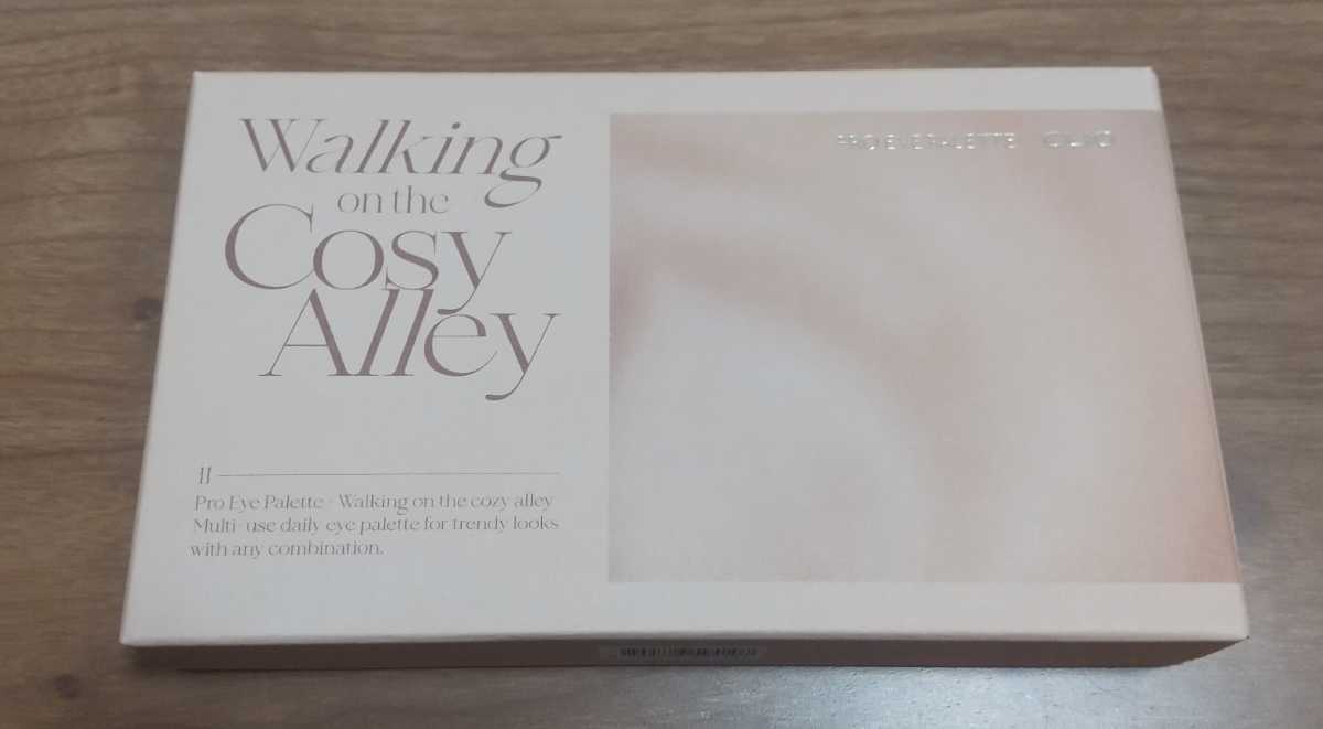 【新品未使用】 CLIO クリオ アイシャドウパレット 011　WALKING ON THE COSY ALLEY　コージー路地散歩　ミュートトーン　おすすめ_画像1