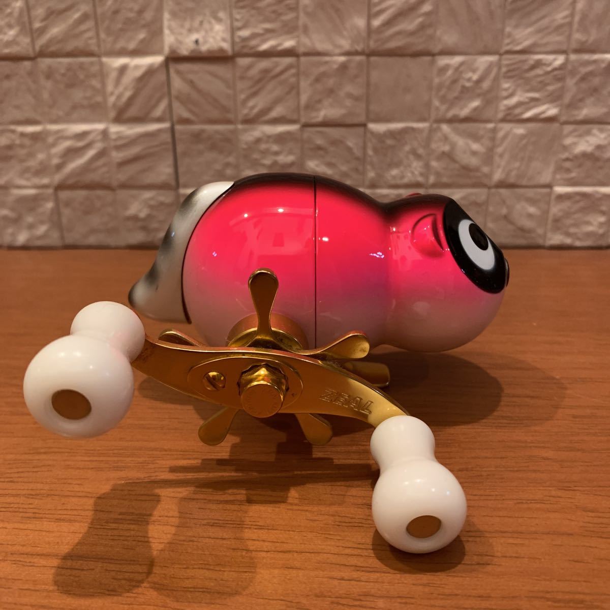 ZEAL アライくん リール ピンク 新品 ZEAL アライくん リール ピンク 新品