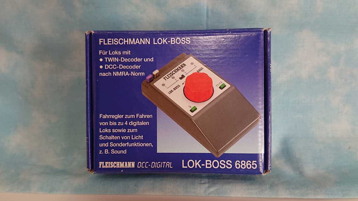 FLEISCHMANN DCC DIGITAL LOK-BOSS 6865 動作品 フライシュマン デジタルコントローラー機器 Nゲージ HOゲージ