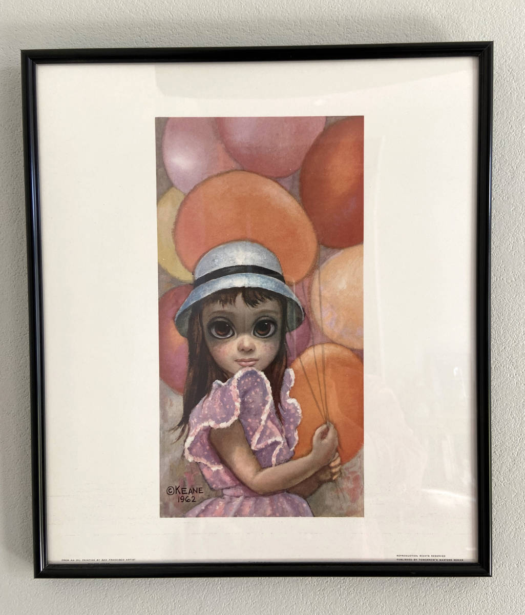 ヴィンテージ マーガレット・キーン(Margaret Keane)作『ビッグ ヴィンテージ マーガレット・キーン(Margaret Keane)作『ビッグ