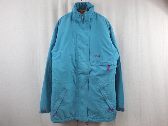 patagonia■ウィメンズガイドパーカー ターコイズブルー/14 90S シンチラ パタゴニア