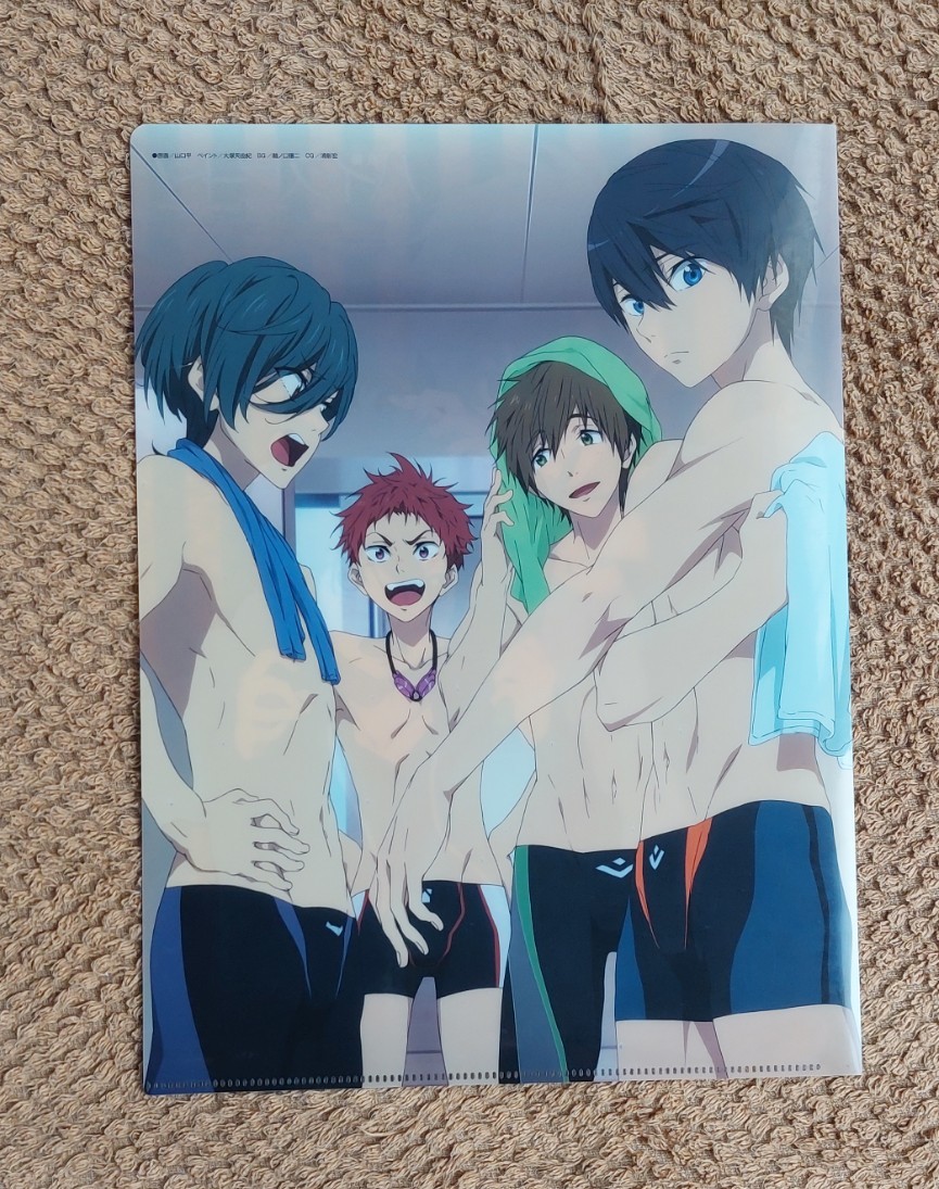  movie high speed Free! clear file Animedia appendix Kyoto animation 