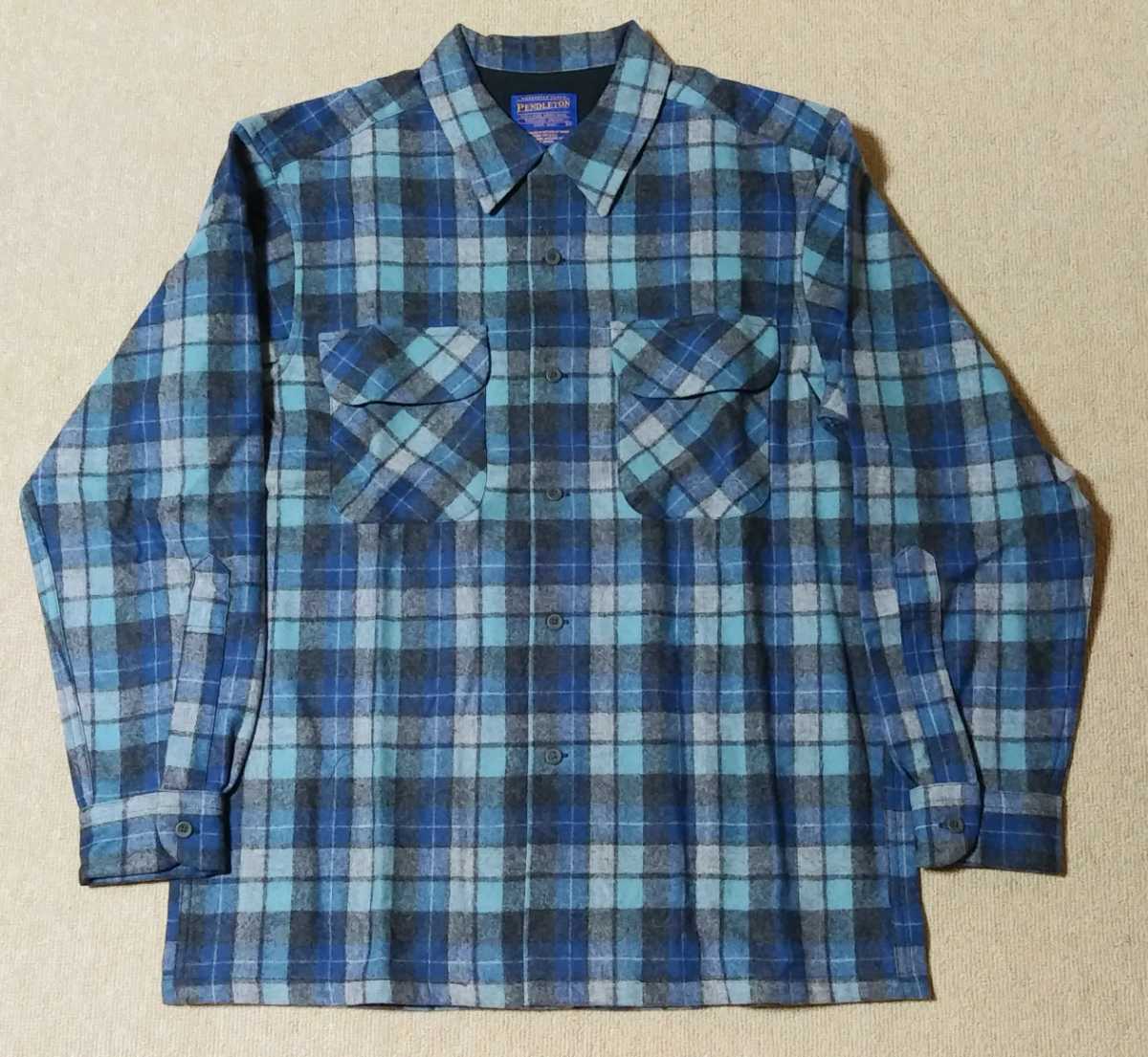 USA製 PENDLETON limitededition beach boys plaid shirt 限定 ウールシャツ ヴィンテージ ペンドルトン argileclub FILSON_画像1