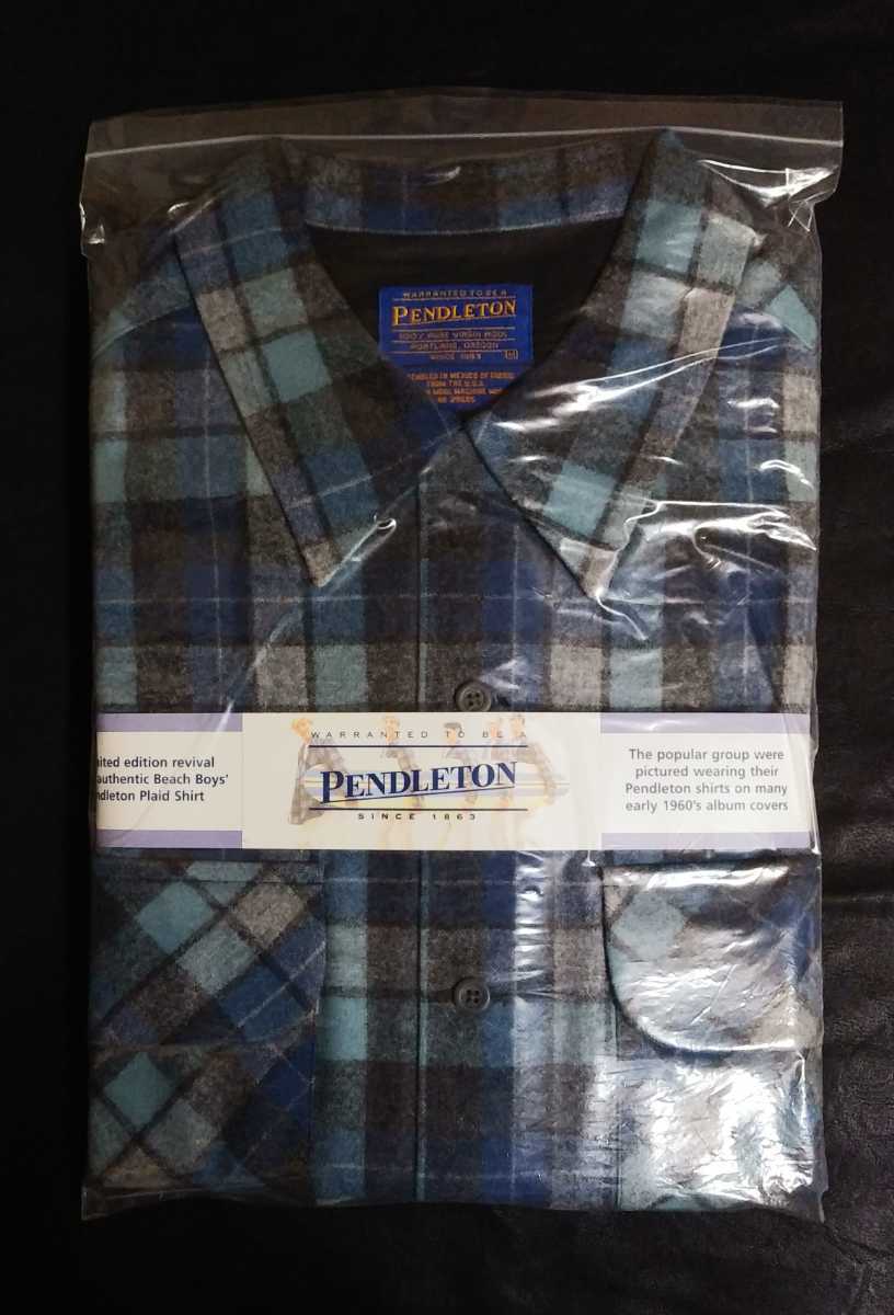 USA製 PENDLETON limitededition beach boys plaid shirt 限定 ウールシャツ ヴィンテージ ペンドルトン argileclub FILSON_画像8