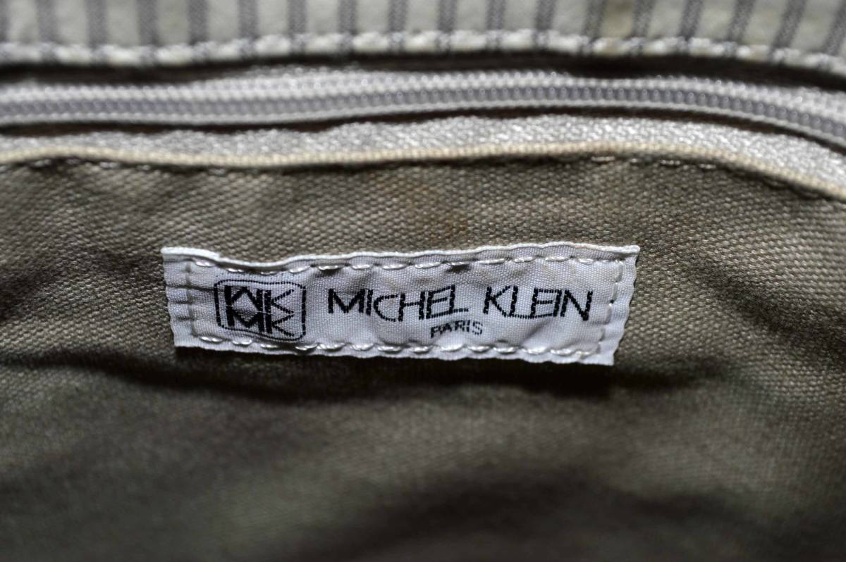 MICHEL KLEIN Michel Klein * tote bag size :32.X30.5.X9.( used )