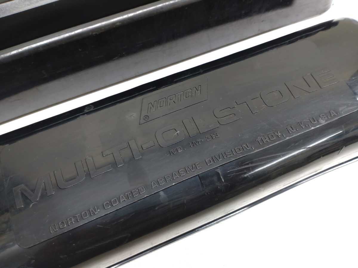 NORTON社製 マルチオイルストーン IM-313 三面砥石 ヴァイオリン製作所