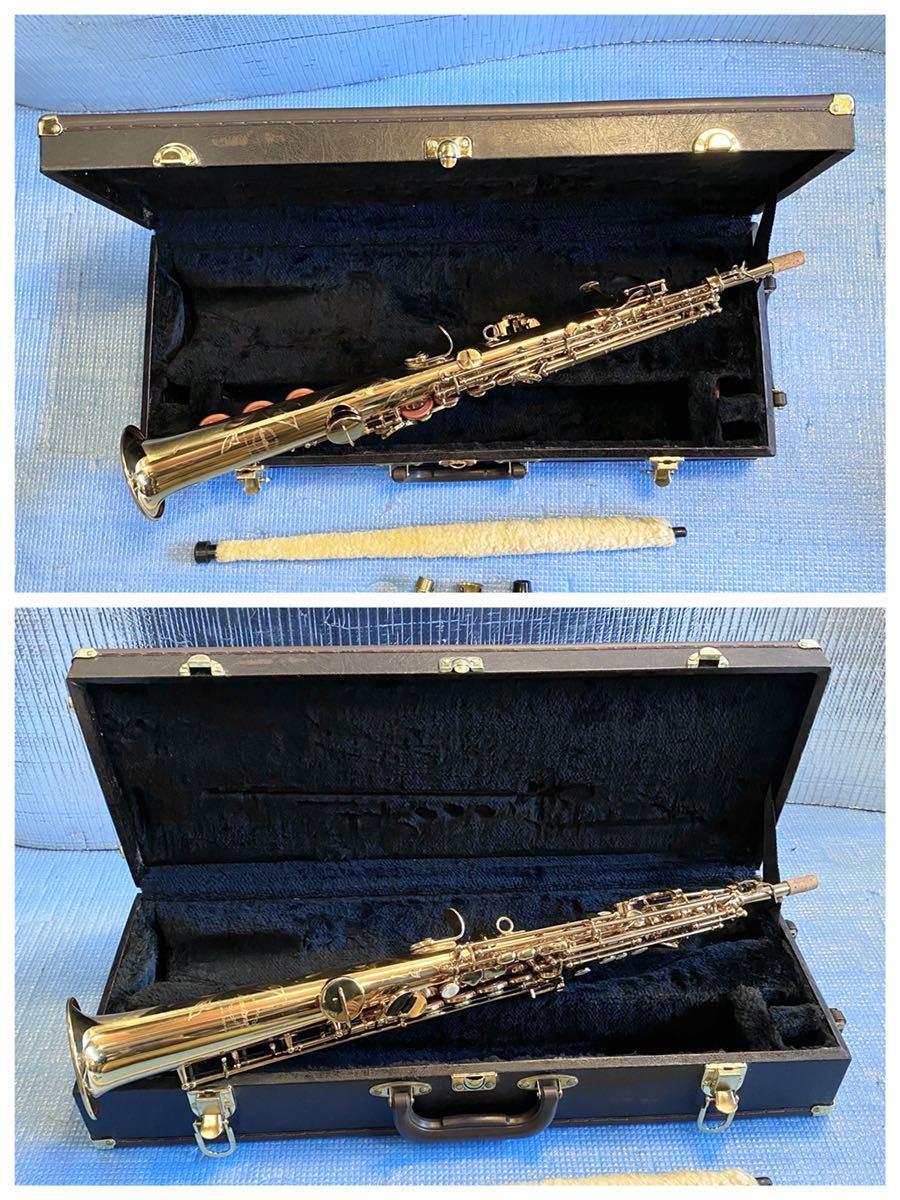 美品】Maxtone (彫刻のある模様)マックストーン ソプラノサックス By