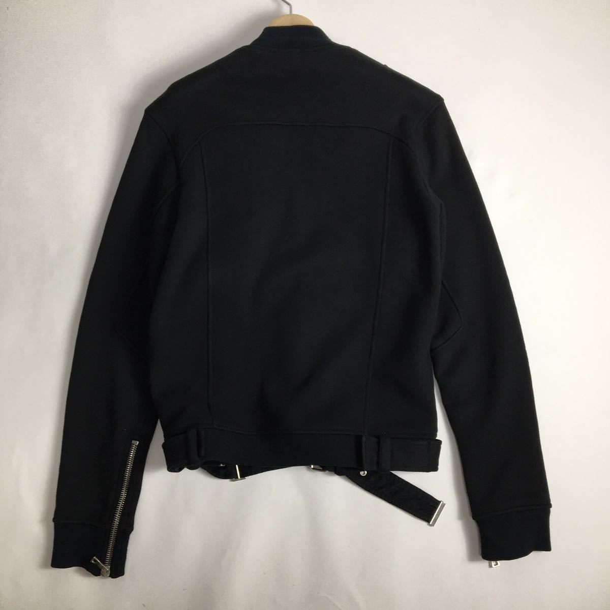 BALMAIN バルマン スウェット ライダースジャケット メンズ ジャケット