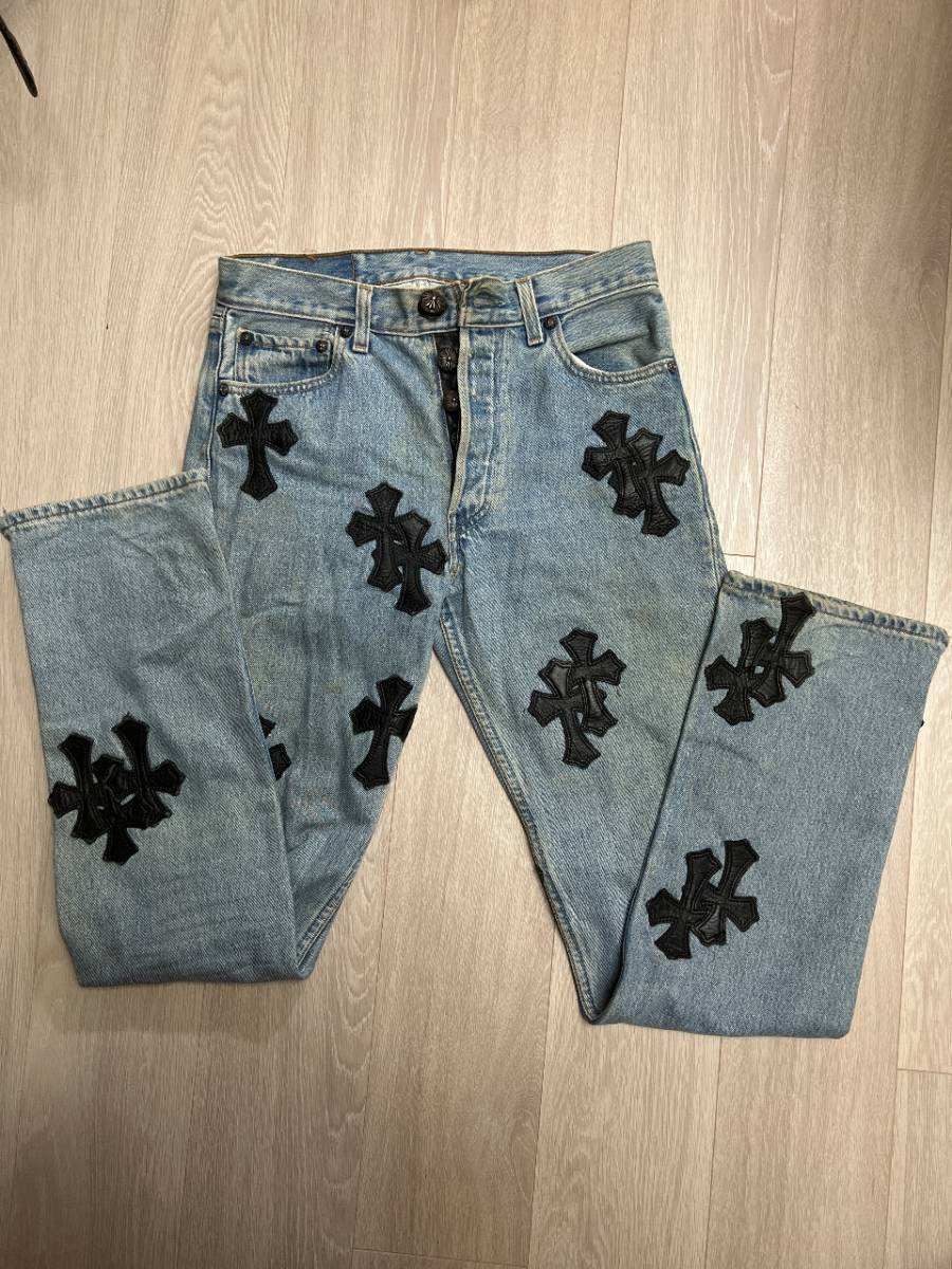 Yahoo!オークション - CHROME HEARTS クロムハーツ デニム Yahoo!オークション - CHROME HEARTS クロムハーツ デニム