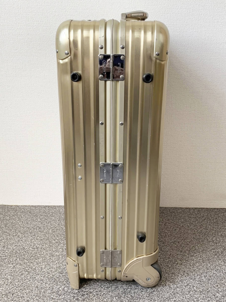 RIMOWA TOPAS GOLD リモワ トパーズ ゴールド 63L 2輪 スーツケース