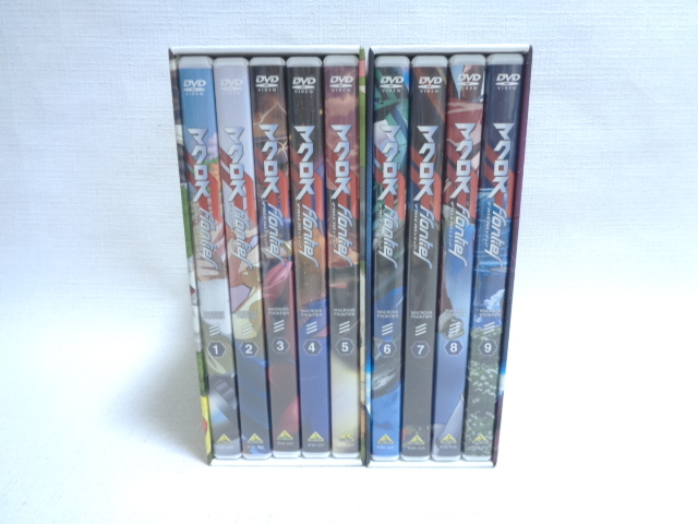 DVD マクロスF（フロンティア）　全９巻セット　BOX付 ま行