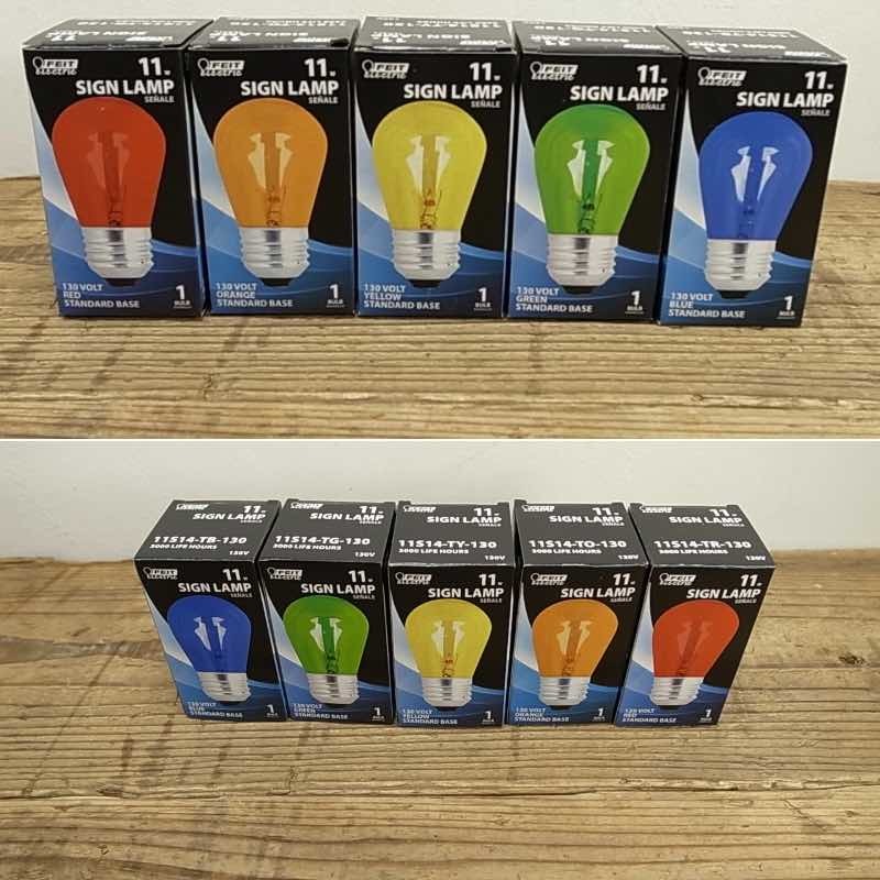 [ including nationwide carriage .!!]** # clear color autograph lamp 5 piece set Atype # color valve(bulb) #130v11w #E26 # white heat lamp # party light **