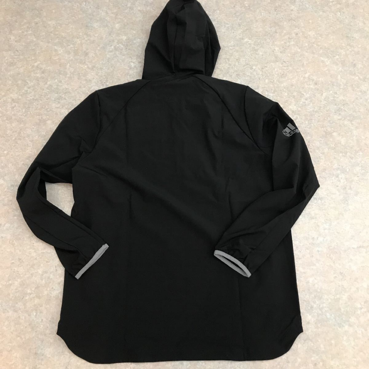 adidas ゴルフウェア ジャケット 新品 定価13200円 ブラック Lサイズ