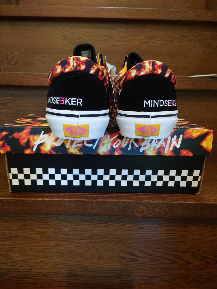 MINDSEEKER × VANS fire OLD SKOOLV36 MINDSEEKER OLD SKOOl 28cm us10 マインドシーカー　バンズ　オールドスクール　_画像3