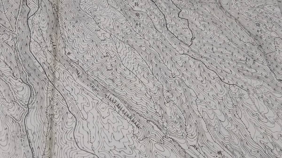 　古地図 　愛鷹山　静岡県　地図　資料　46×57cm　　明治19年測量　　昭和22年印刷　発行　B_画像5