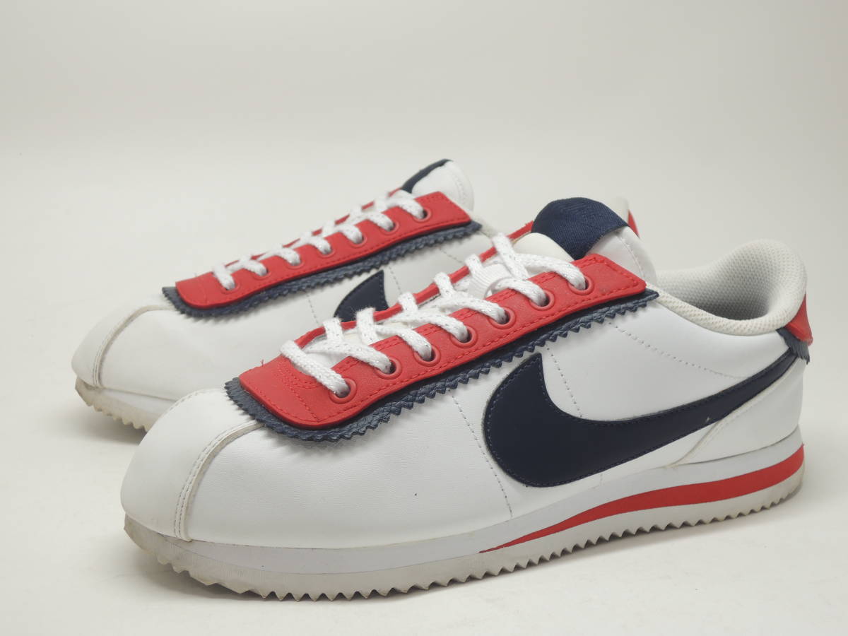 即決!海外限定! 18製 NIKE CORTEZ BASIC SE 25cm 白赤青 CD7253-100 / ナイキ コルテッツ ベーシック_画像1