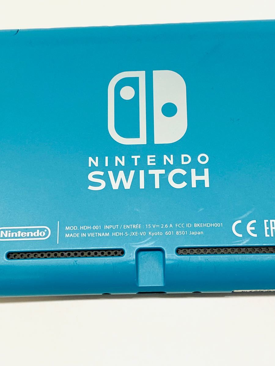 Nintendo Switch light スイッチ ライト ターコイズ 青　 ニンテンドースイッチ　本体