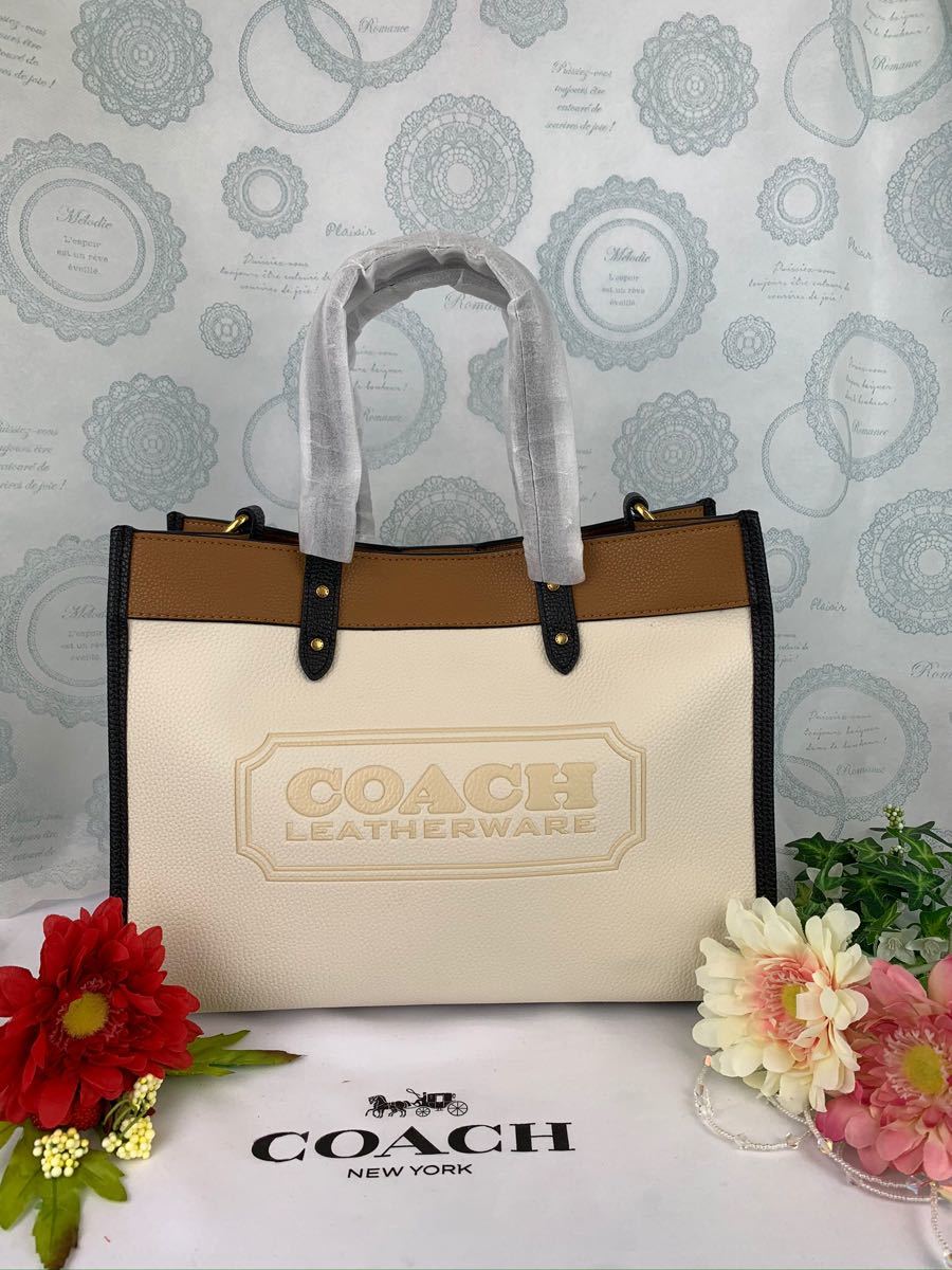 ファッション ♡COACH 新作 2020 トート フィールド コーチ ...
