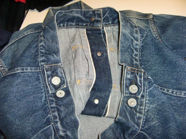 貴重★昭和レトロ★アメリカ製★ビンテージ★50年代 LEVI'S 507XX 2nd リーバイス ジージャン セカンド 刻印17★デニムジャケット Gジャン_画像7