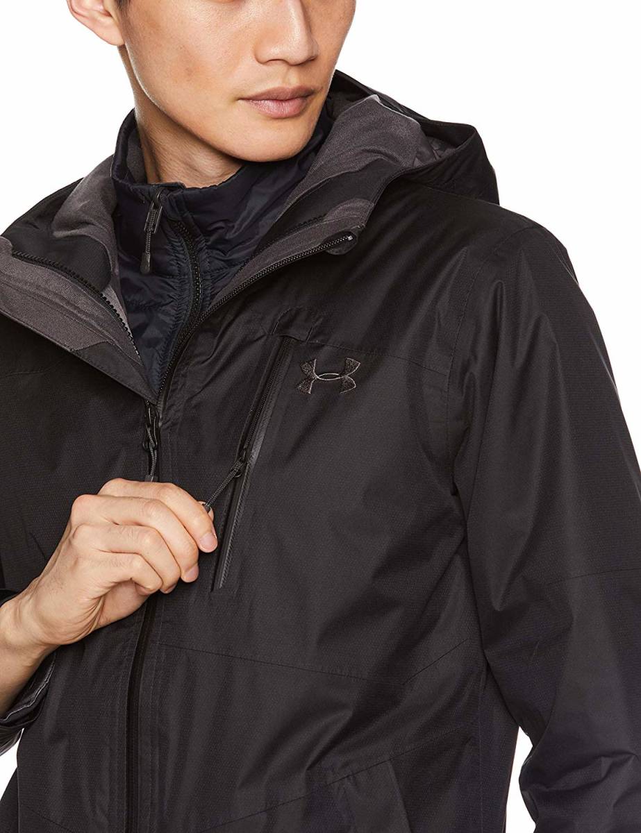 新品送料無料 UNDER ARMOUR プライム 3-in-1Jkt Sサイズ アンダーアーマーアウトドア マウンテンパーカ ウインター スノー 防水透湿 3