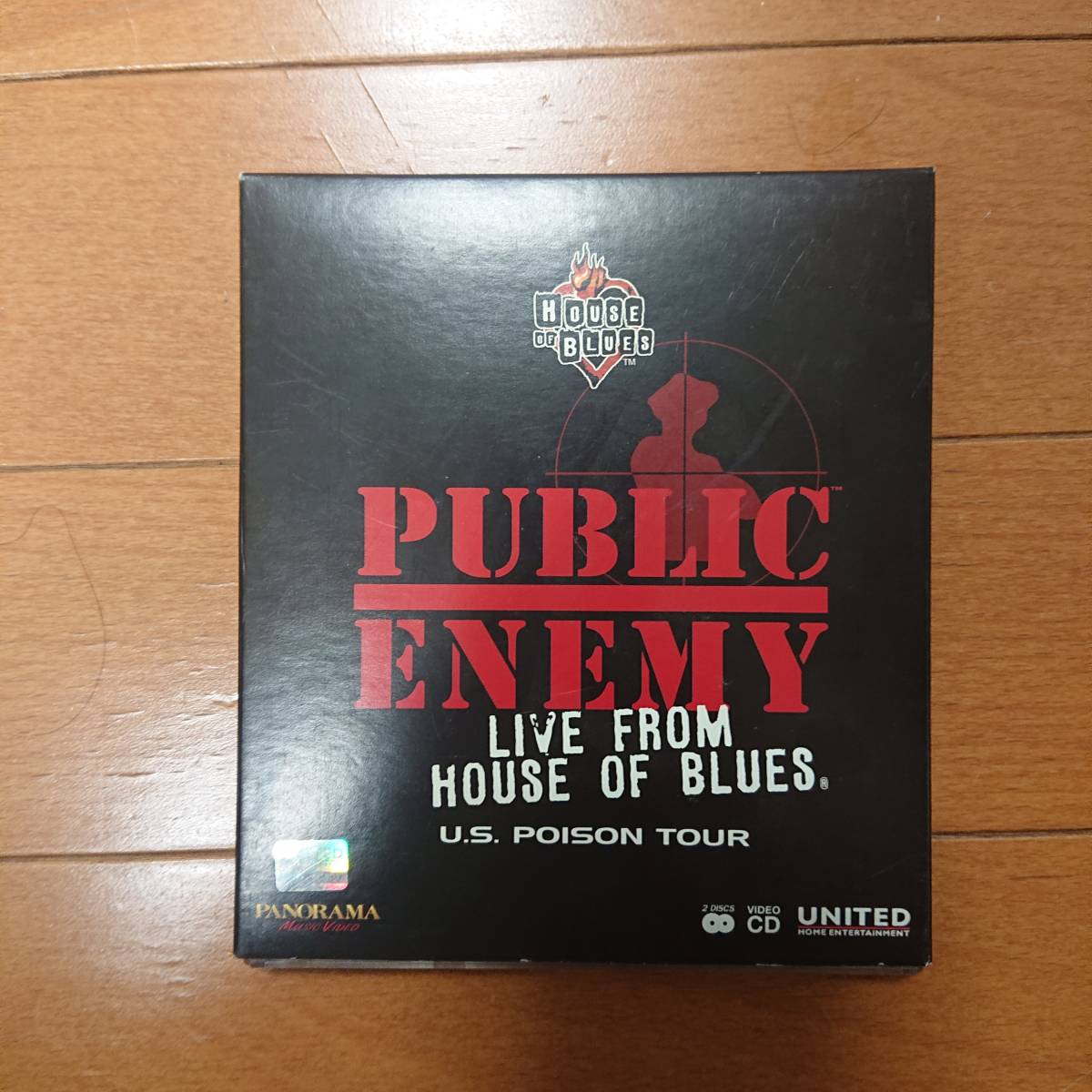 VCD PUBLIC ENEMY / LIVE FROM HOUSE OF BLUES 2枚組_画像1