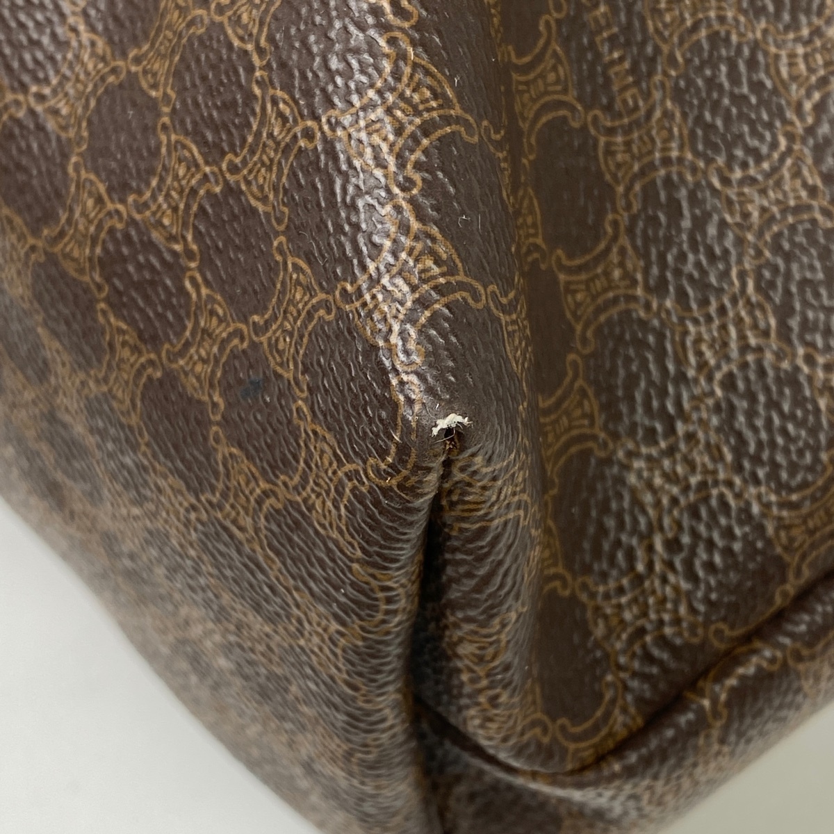 セリーヌ CELINE マカダム柄 トートバッグ ショルダーバッグ ロゴ 総柄