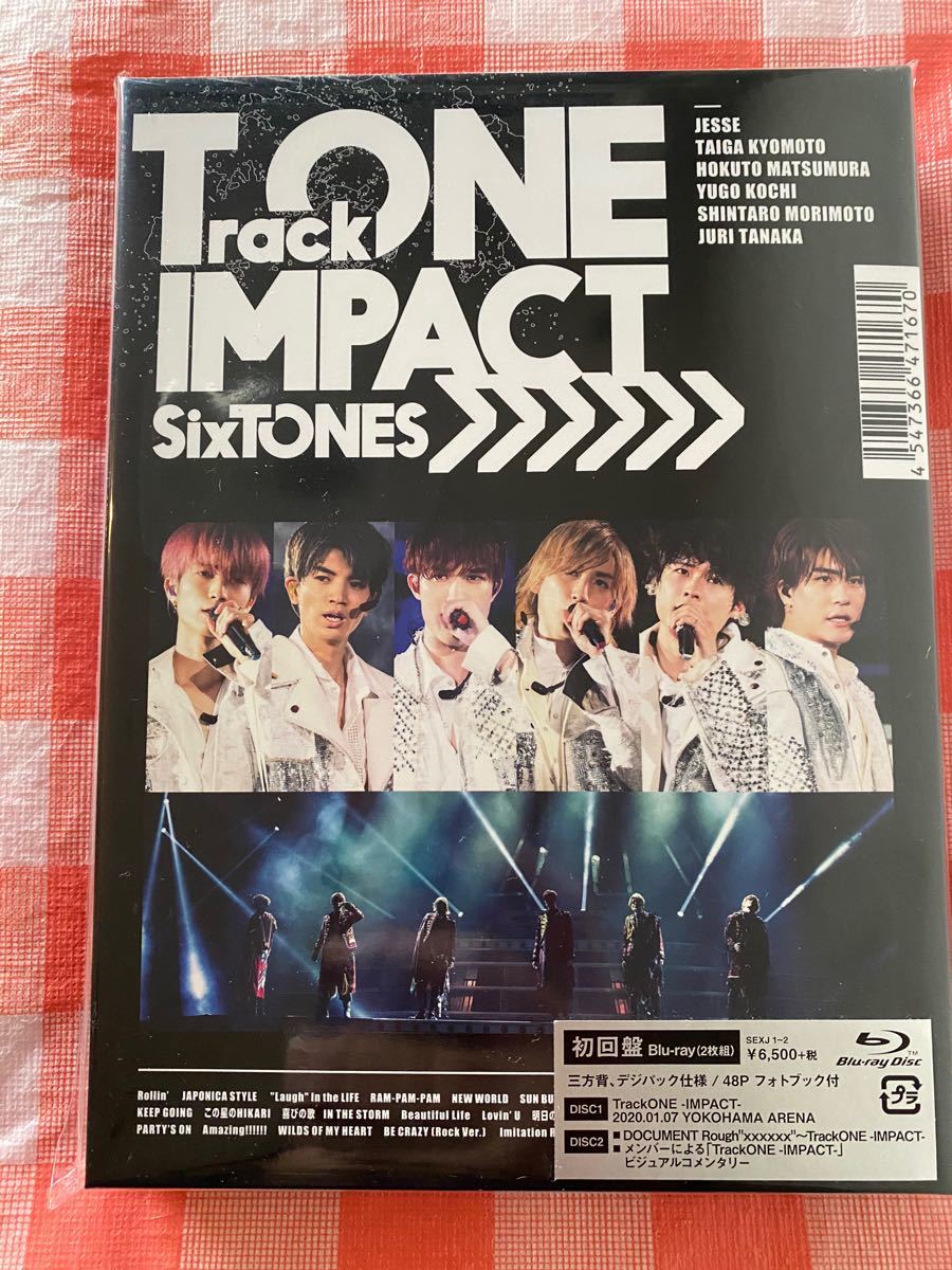 SixTONES /TrackONE-IMPACT-〈初回盤・2枚組〉BD Blu-ray