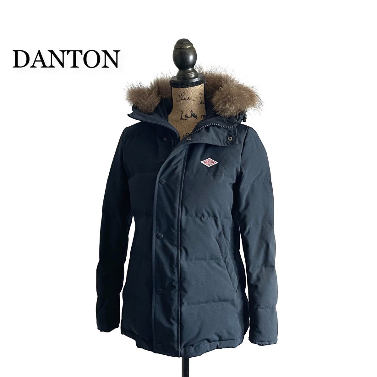 DANTON ダントン ダウンジャケット ネイビー レディース レディース